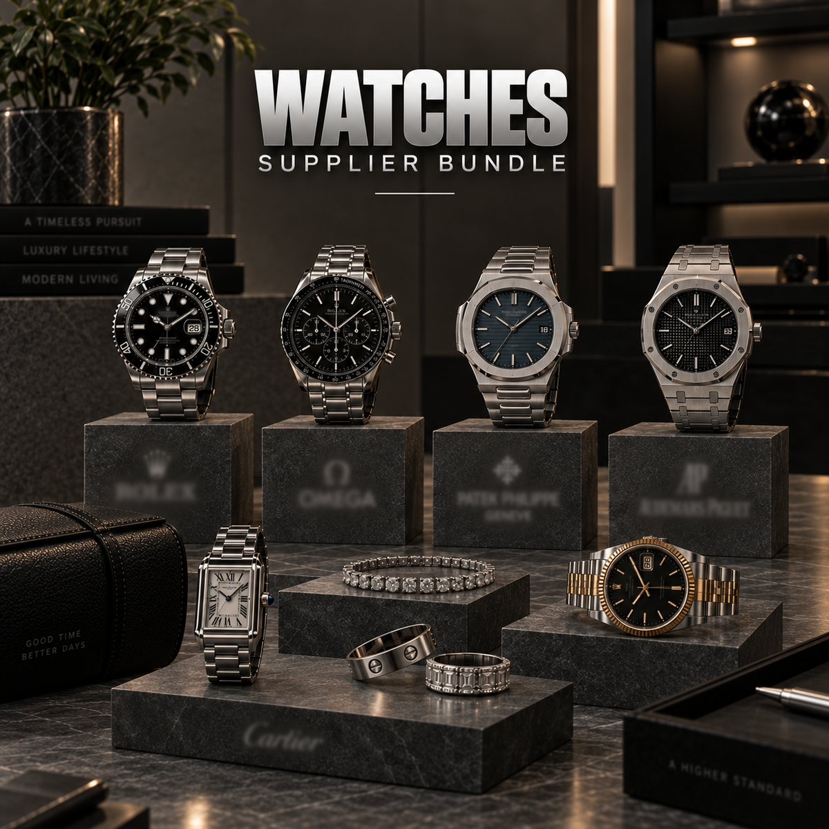 MOISSANITE WATCH